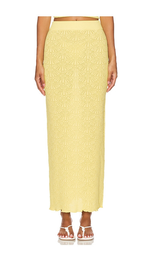 SNDYS x REVOLVE Josefina Skirt in Yellow. - size L | Revolve Clothing (Global)