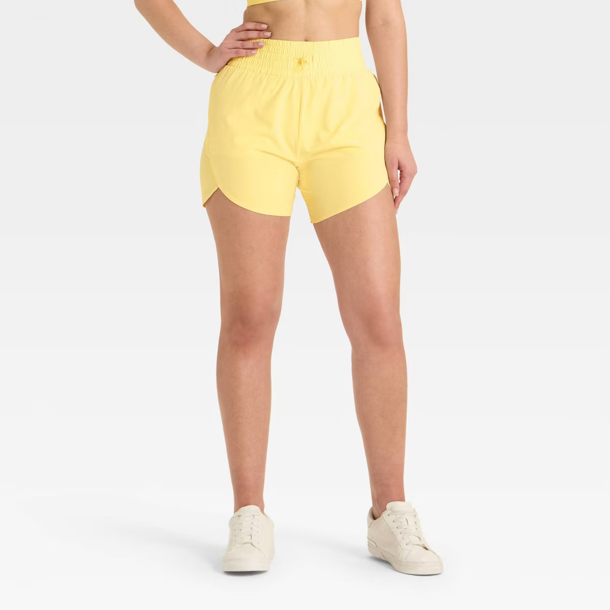 Women's Flex Woven High-Rise Shorts 5" - All In Motion™ | Target