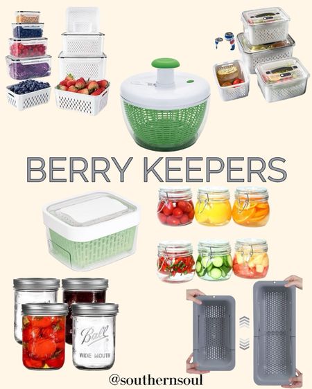 These are my favorite ways to wash and keep berries fresh! 🫐🍓

#LTKhome #LTKfindsunder50