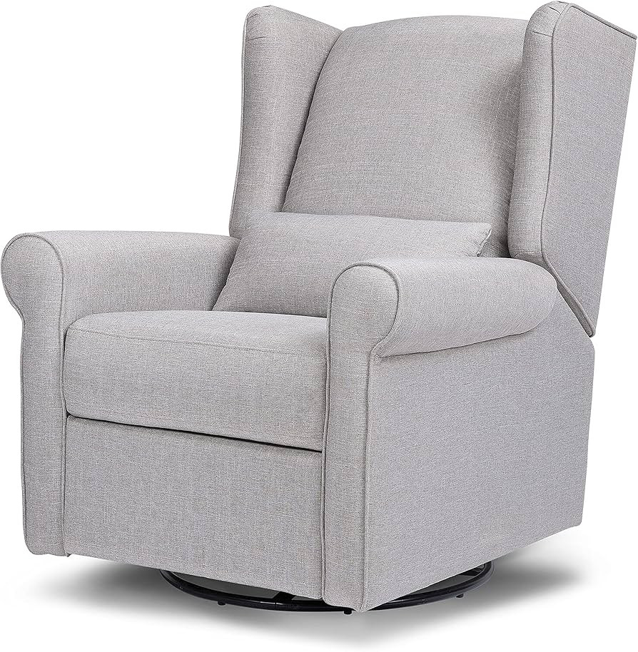 DaVinci Hayden Recliner and Swivel Glider in Misty Grey, Greenguard Gold & CertiPUR-US Certified | Amazon (US)