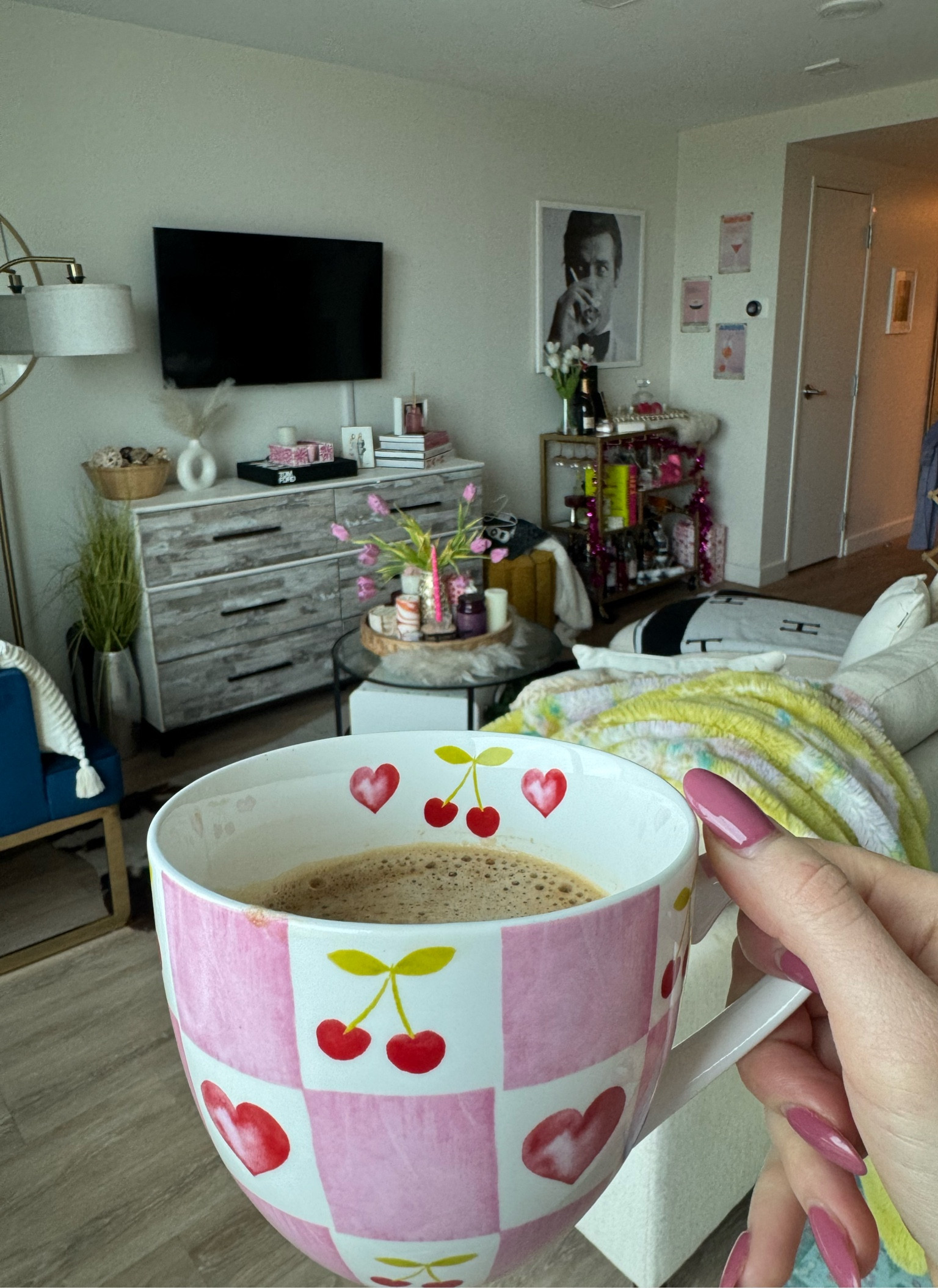 Good Morning🩷🍒☕️

#LTKMostLoved #LTKGiftGuide #LTKSeasonal