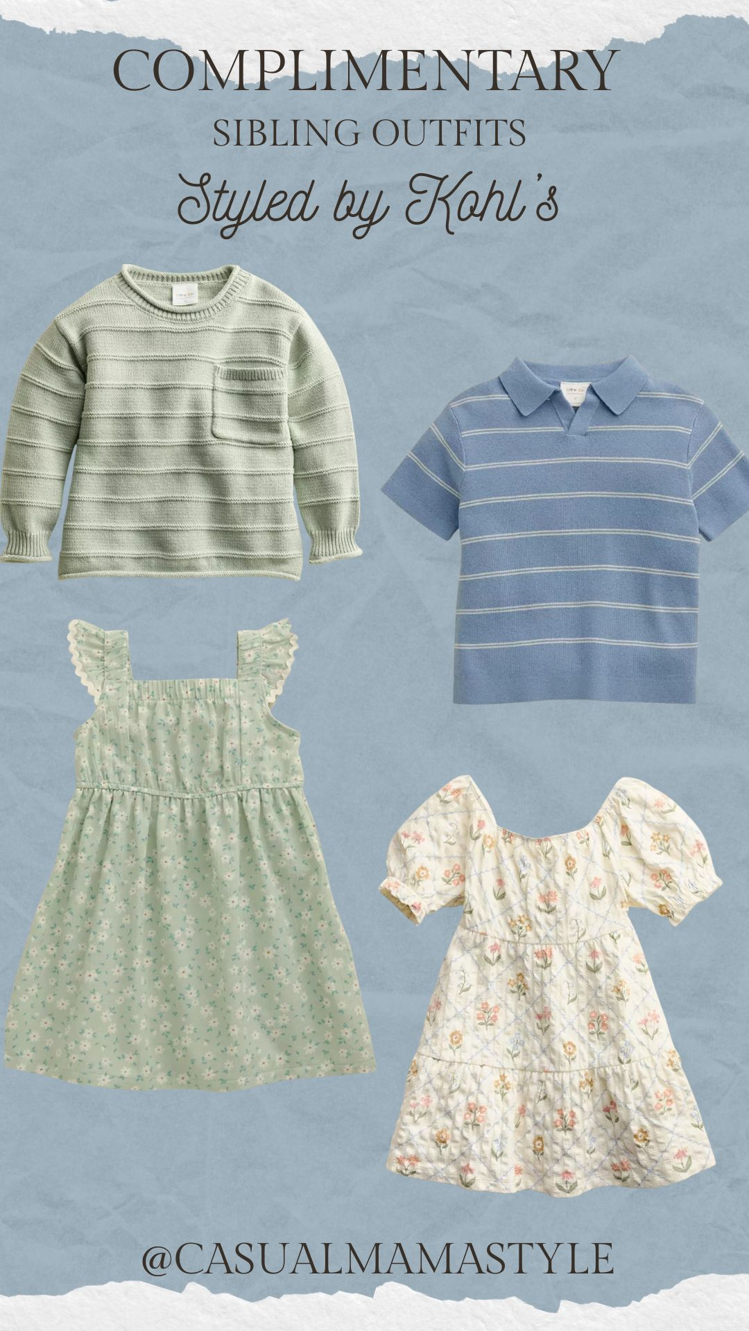 Dressing the siblings for easter or spring photos made easy! Grab these adorable styles @Kohls. 
#AD #Kohlspartner #Kohlsfinds 

I am totally grabbing these for my kids for Easter! 

 

#LTKSaleAlert #LTKBaby #LTKKids