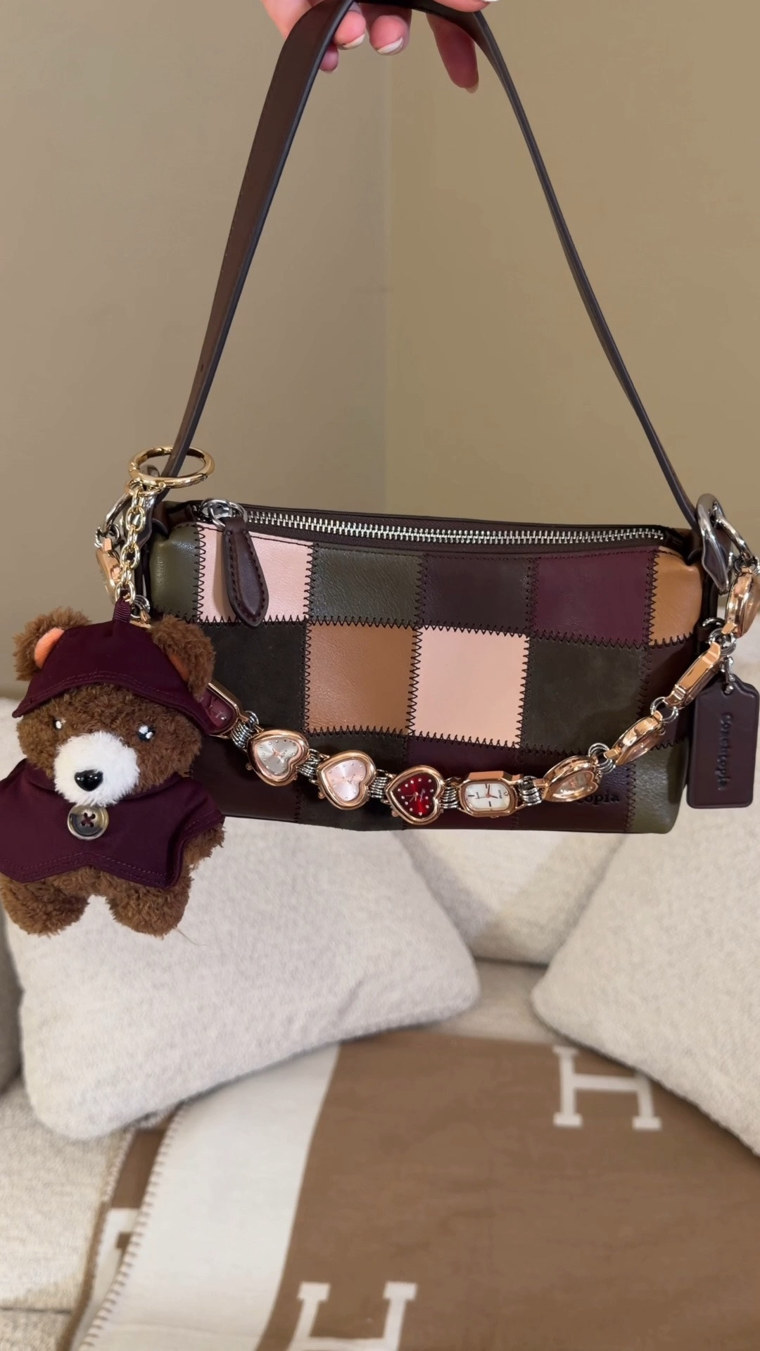 The most fun lil bag and all of the colors are perfect for fall 😍 Comment SHOP & I’ll dm you the links ♥️

I’ve never really been interested in the coachtopia alter/ego until I saw this one 😍 the color combination of the patches loook so good together and I love the mix of leather and suede. Looks perfect with a watch bag chain from Etsy and cute fall target charm