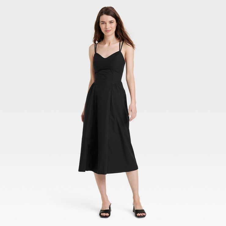Women's Sleeveless Dress - A New Day™ Black M : Target | Target