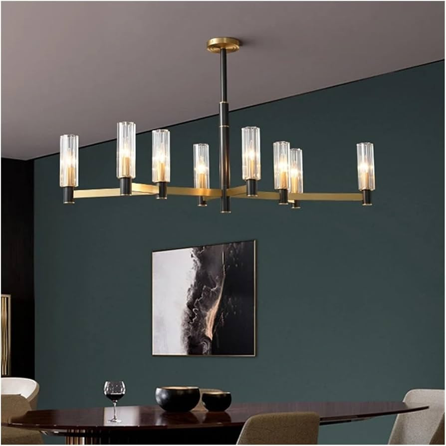 Modern Polished Copper Branch Chandelier, Lighting for Living Room Decor Branch Hanging Light Fix... | Amazon (US)