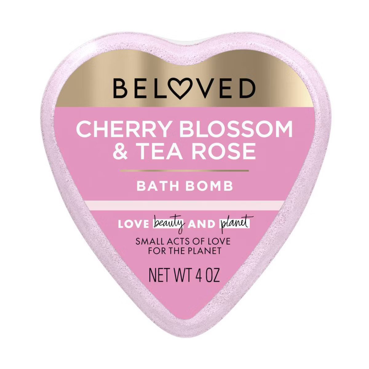 Beloved Cherry Blossom & Tea Rose Bath Bomb 4oz | Target