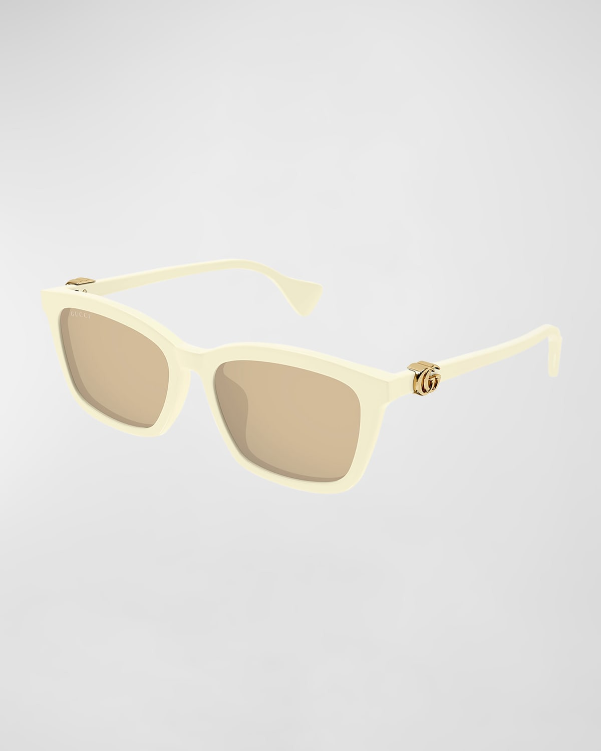 GG Acetate Rectangle Sunglasses | Neiman Marcus