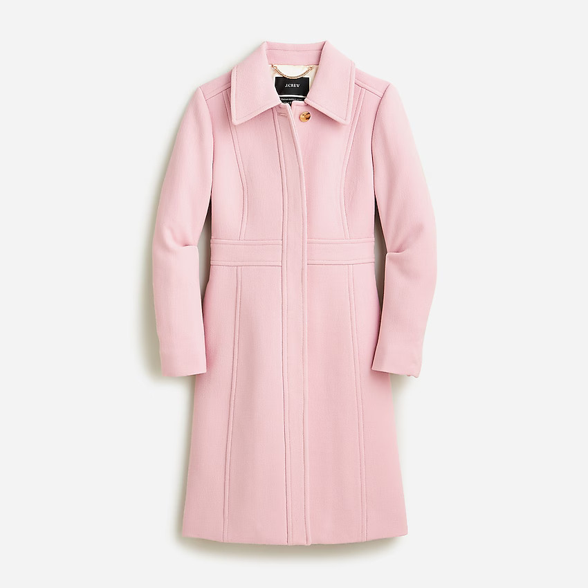 New lady day topcoat in Italian double-cloth wool | J. Crew US