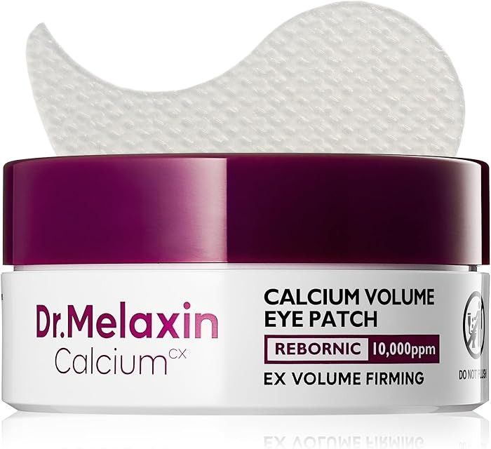 Dr.Melaxin Calcium Volume Under Eye Patches for Puffy Eyes & Dark Circles, Hydrogel Eye Mask for ... | Amazon (US)
