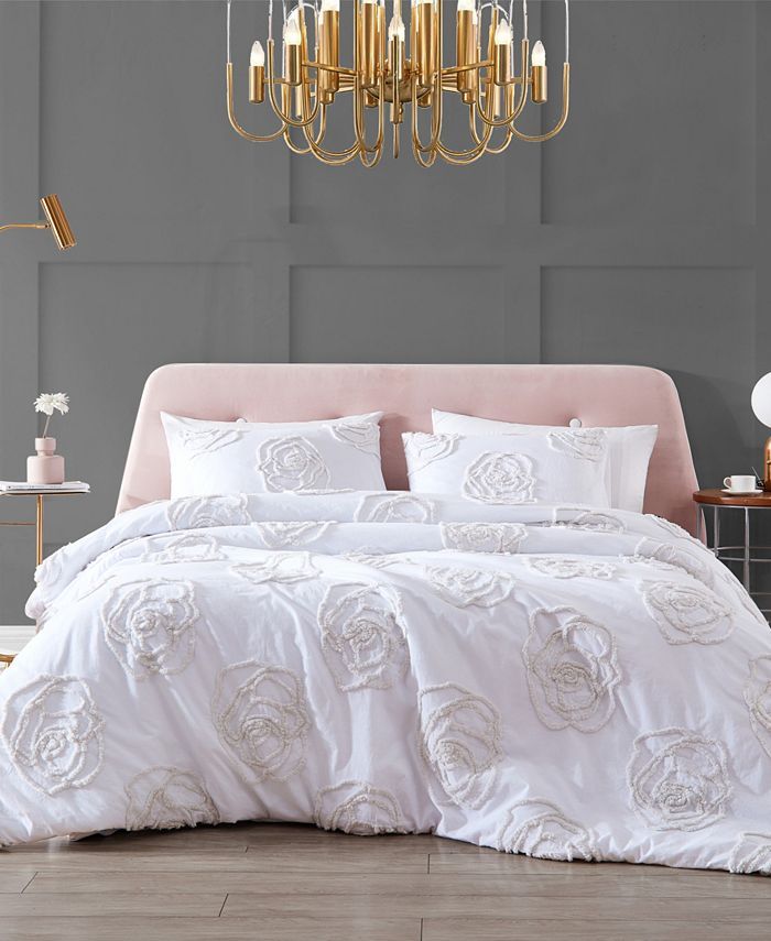 Rambling Rose 4-Pc. Duvet Cover Set, King | Macys (US)