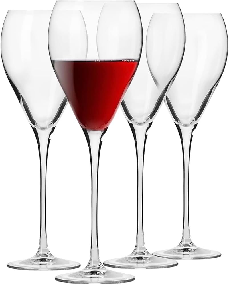 Krosno - Perla Red Wine Glasses 4 x 16.2 oz | Set of 4 | Wedding Gift | Dishwasher Safe | Crystal... | Amazon (US)