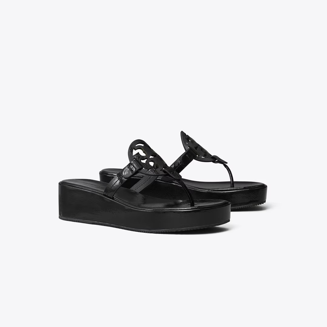 Tory Burch Miller Patent Wedge Sandal | Tory Burch (US)