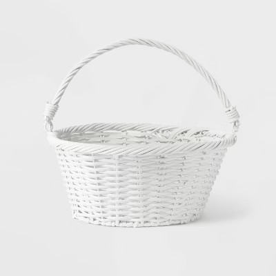 Willow Plastic Wicker Easter Basket - Spritz™ | Target