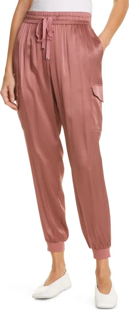 CAMI NYC Elsie Stretch Silk Joggers | Nordstrom | Nordstrom