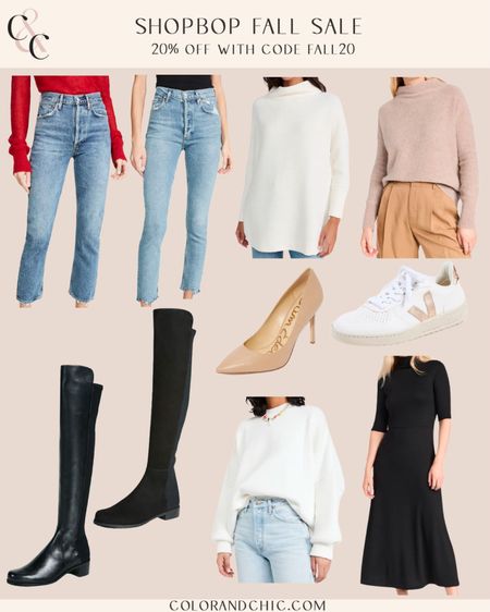 Shopbop fall sale on select clothing! 20% off with code FALL20 and includes already reduced items! 

#LTKstyletip #LTKsalealert #LTKSeasonal
