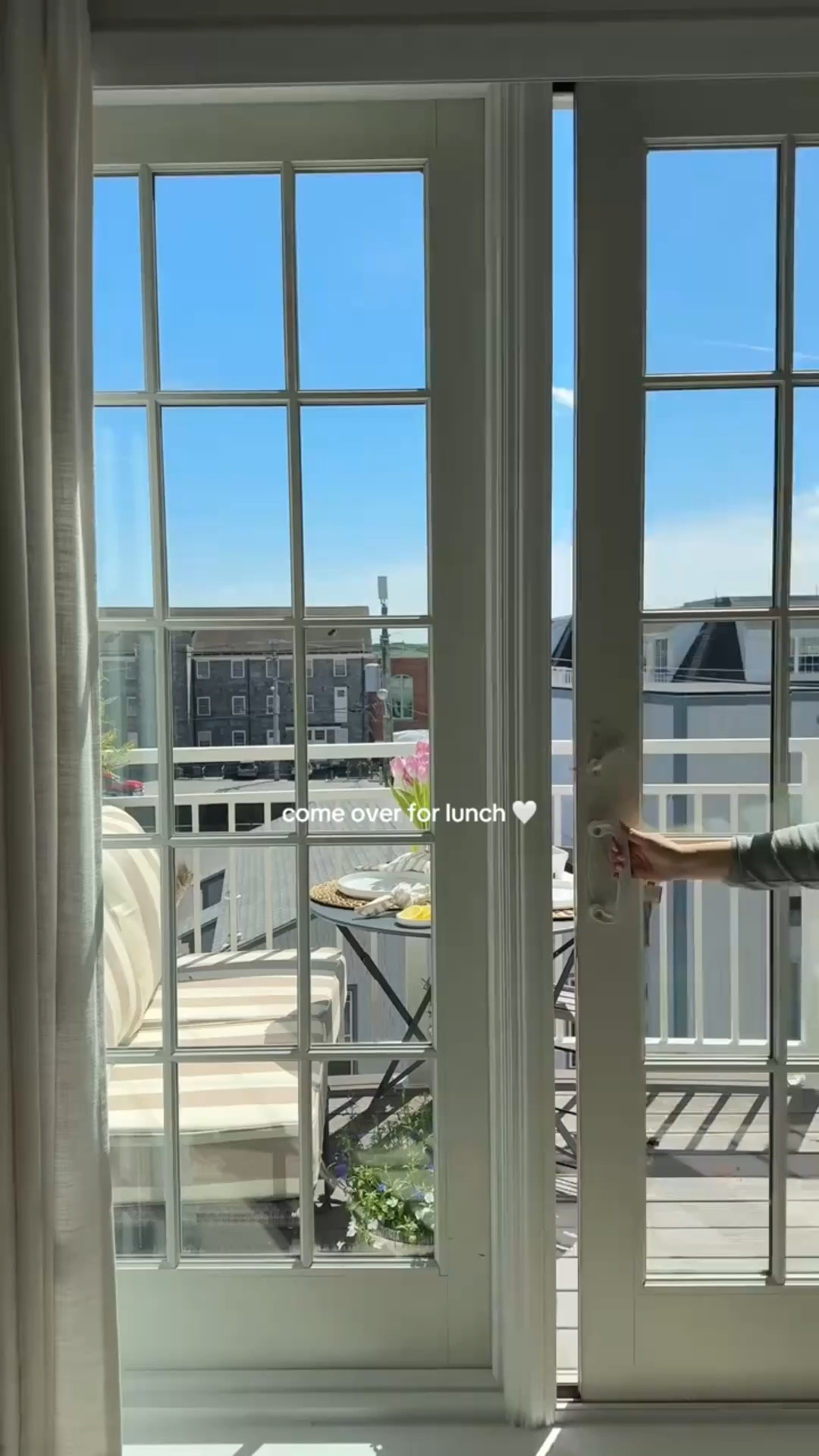 #ad My balcony is finally refreshed with my favorite pieces from @Wayfair  and we are officially ready for al fresco dining! Shop this look on my ltk linked in my bio  #Wayfair #WayfairPartner  #wishyouwerehere #outdoor

