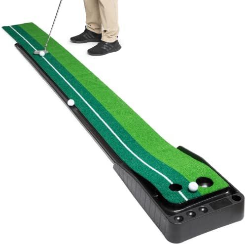 AbcoTech Indoor Golf Putting Green – Mini Golf Set, Golf Training Aid - Golf Accessories for Me... | Amazon (US)