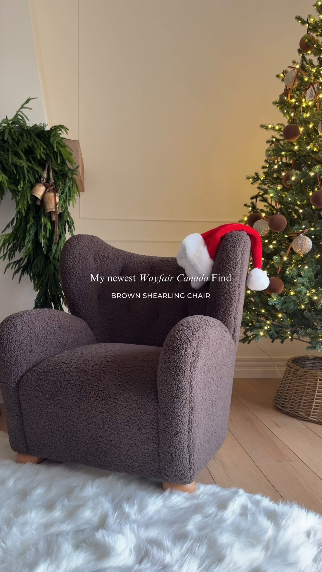 New find alert! This brown shearling wing-back accent chair from @wayfaircanada is stealing the show in the sweetest way. It’s compact, cozy, and the perfect piece to tuck into a quiet corner or a smaller room when you still want something with presence.

#wayfaircahome #wayfaircapartner


#LTKcanada #LTKsale #LTKhome