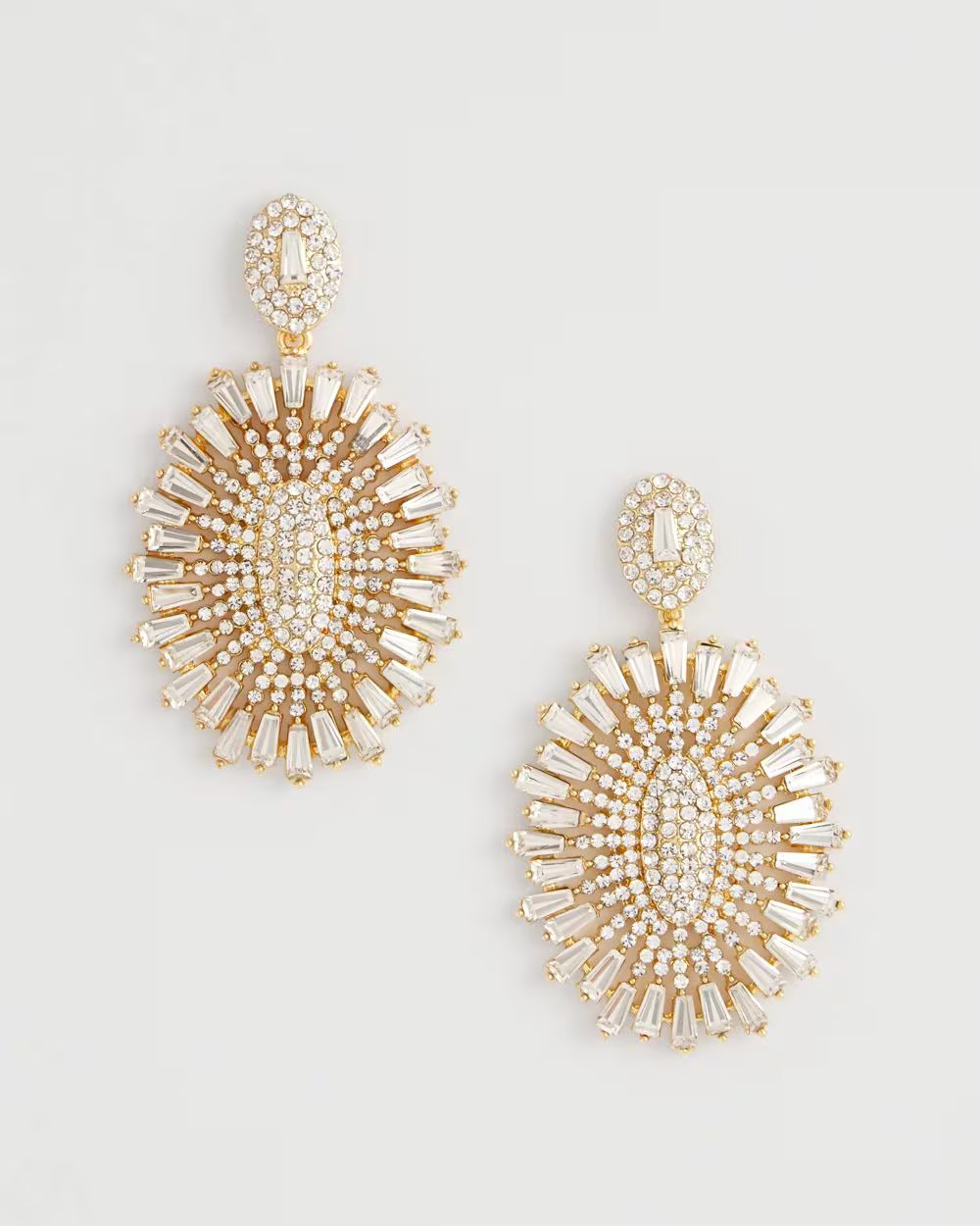 Starburst Crystal Drop Earrings | Chico's