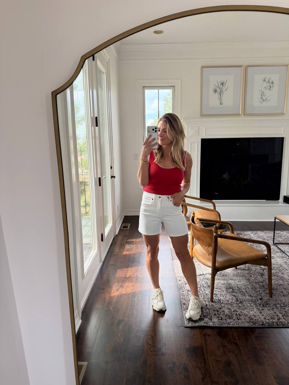 These Abercrombie high rise white shorts in size 27 are pure spring/summer magic, and they somehow make casual feel cute. Clean, bright, and easy to style all season long ✨🤍☀️

#abercrombie #abercrombiefashion #whiteshorts #highriseshorts #springstyle #summerstyle #ltkfashion #outfitinspo #casualchic #everydaystyle 

 #LTKootd #LTKSaleAlert