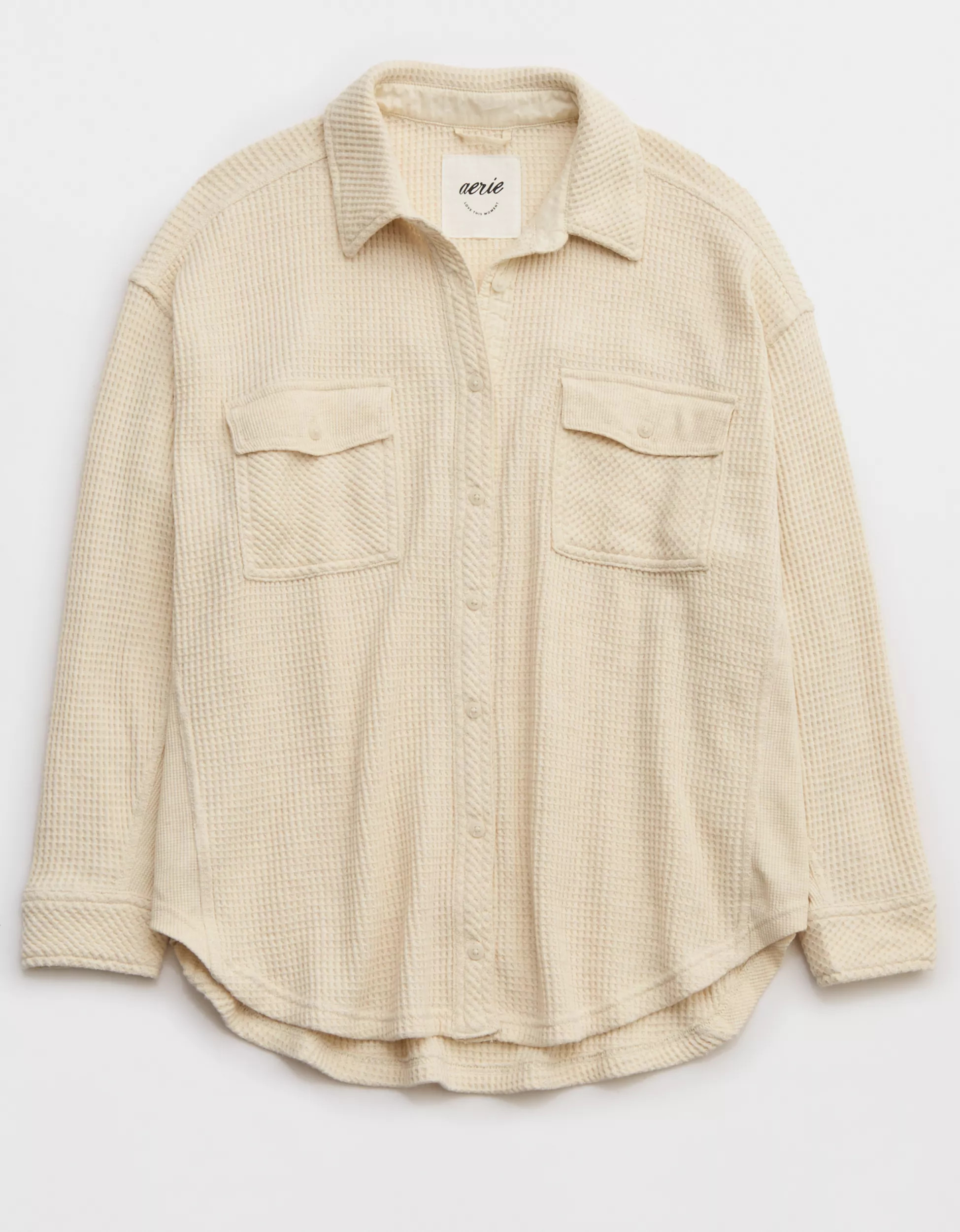 Aerie LumberJane Waffle Shirt | Aerie