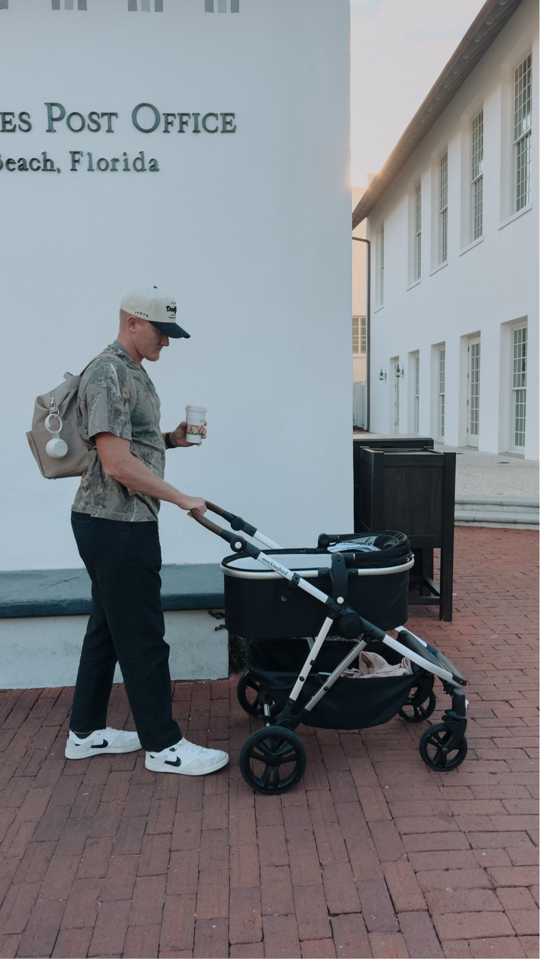 Hot dad on duty 🤭🔥
Diaper bag in hand, stroller rolling, and somehow making dad life look VERY good!  

The Hubbs (6 ft 2 in) wearing his favorite @abercrombie  tshirt in size XLarge and pants in size Large

// dad outfit inspo // dad style // new dad // men’s fashion // mockingbird stroller // Abercrombie sale // 

#LTKBaby #LTKMens #LTKSaleAlert