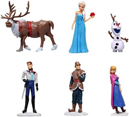 Frozen Cake Toppers for Kids Baby Shower Birthday Party Cake Decoration | Amazon (US)