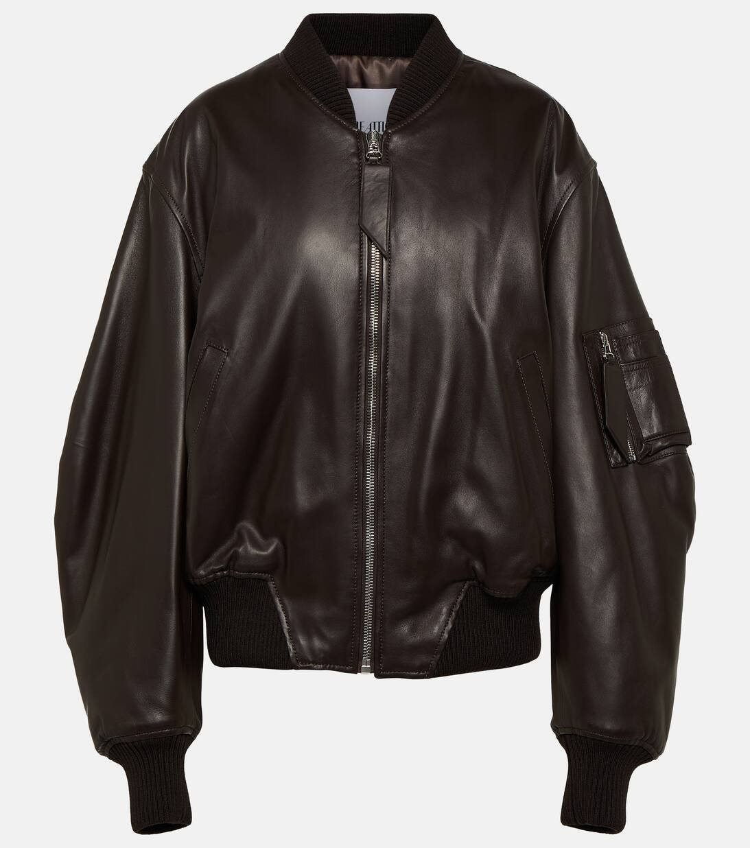 Anja leather bomber jacket | Mytheresa (INTL)