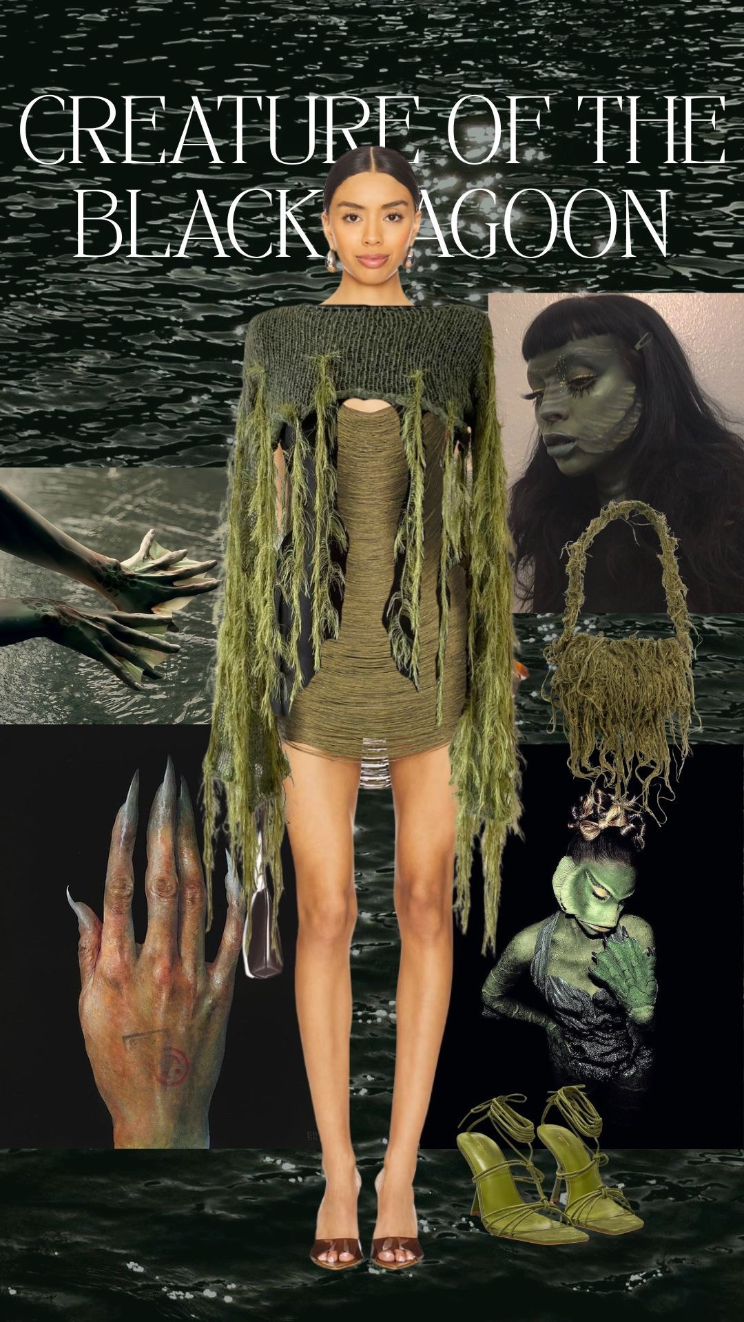 Halloween costume idea - Creature of the Black Lagoon 🪾

#LTKSeasonal #LTKFindsUnder100 #LTKStyleTip