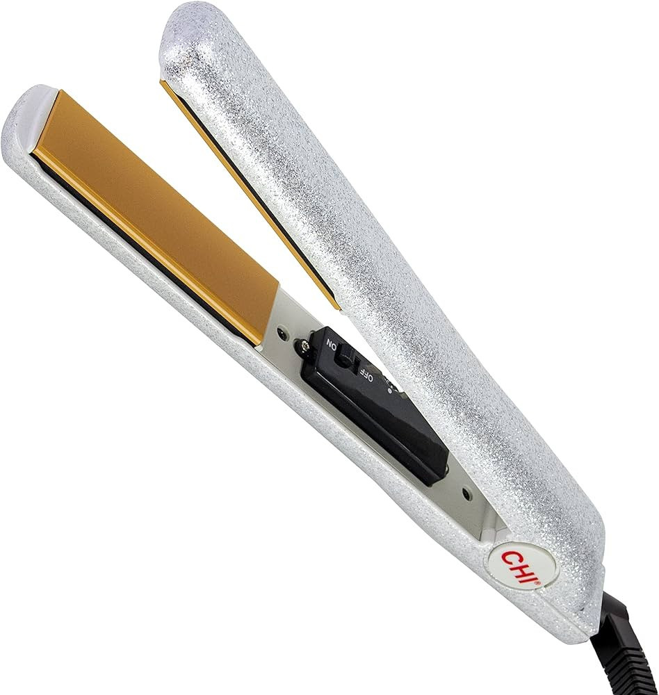 CHI Original Ceramic Hair Straightening Flat Iron| 1" Plates | Silver Bells | Professional Salon ... | Amazon (US)