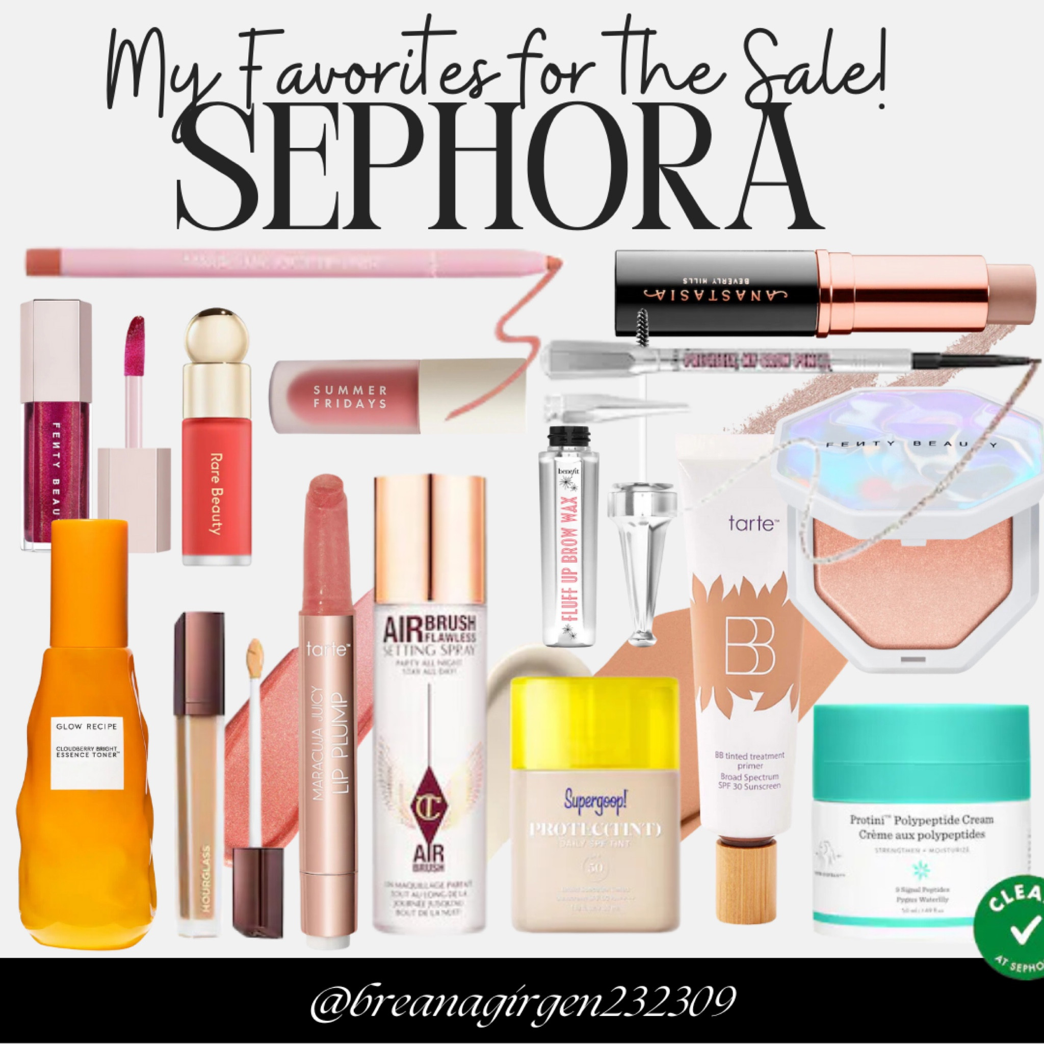 My Favorites for the Sephora Sale! 

#LTKbeauty #LTKfindsunder100 #LTKxSephora