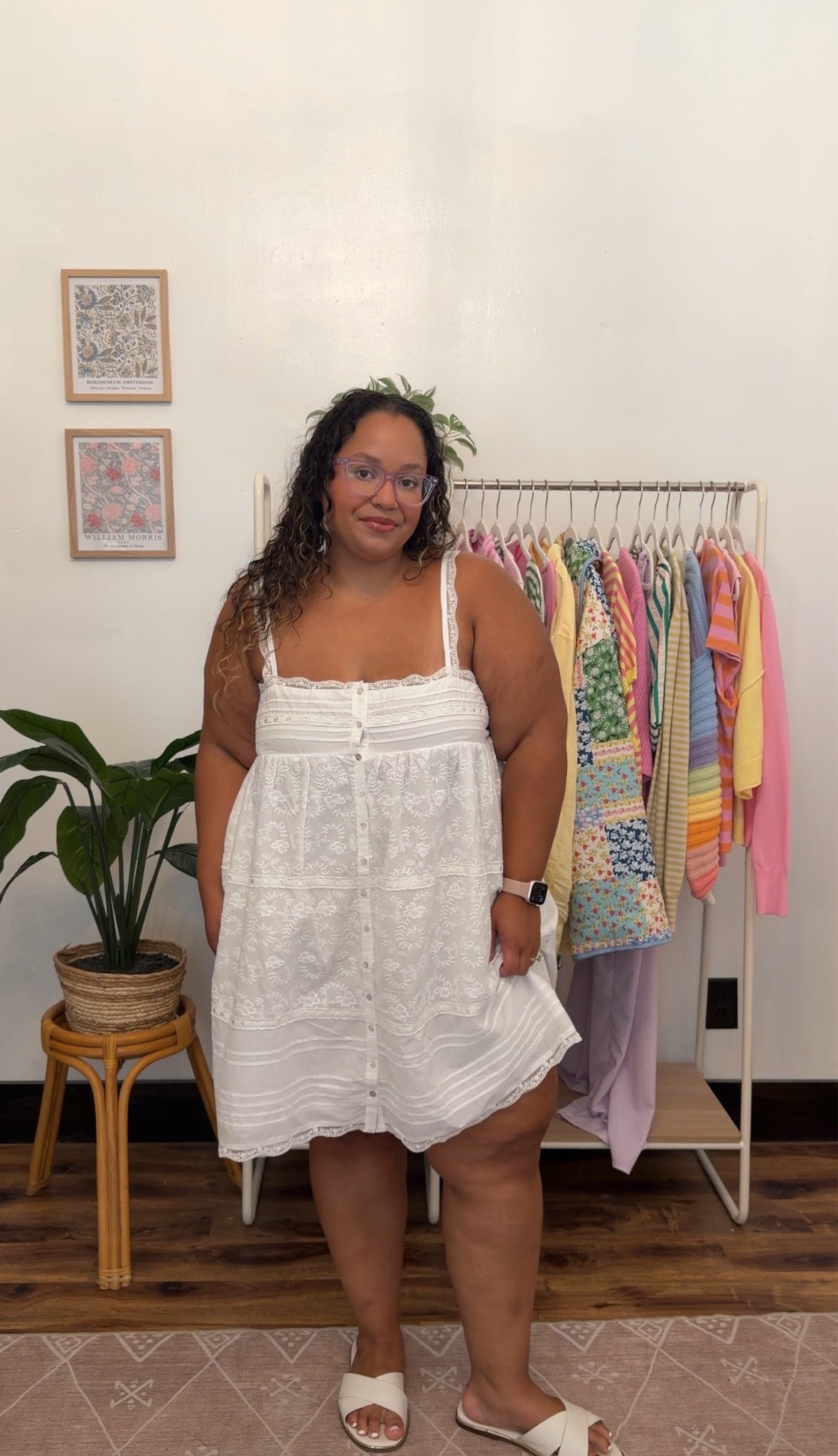 Natural life try on haul wearing the XL perfect- perfect mini white dress

#LTKSaleAlert #LTKPlusSize #LTKPetite
