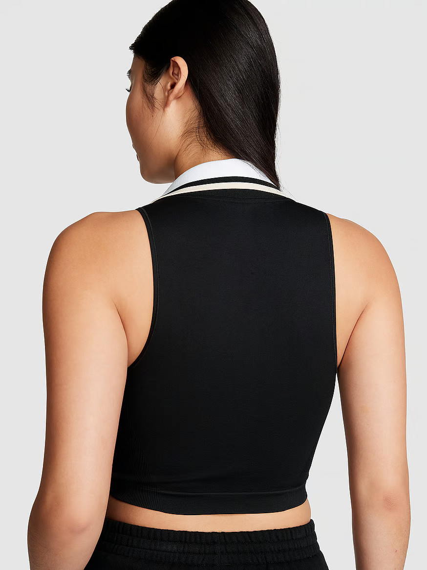 Soft Seamless Polo Tank Top | Victoria's Secret (US / CA )