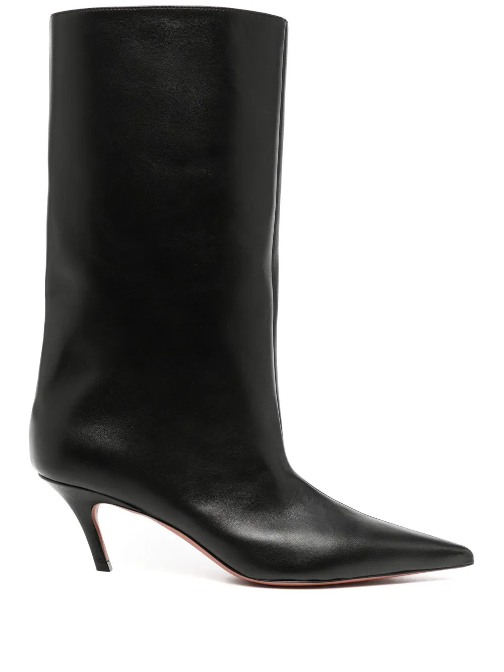 Amina Muaddi Fiona Stiefel 60mm | Schwarz | FARFETCH | Farfetch Global