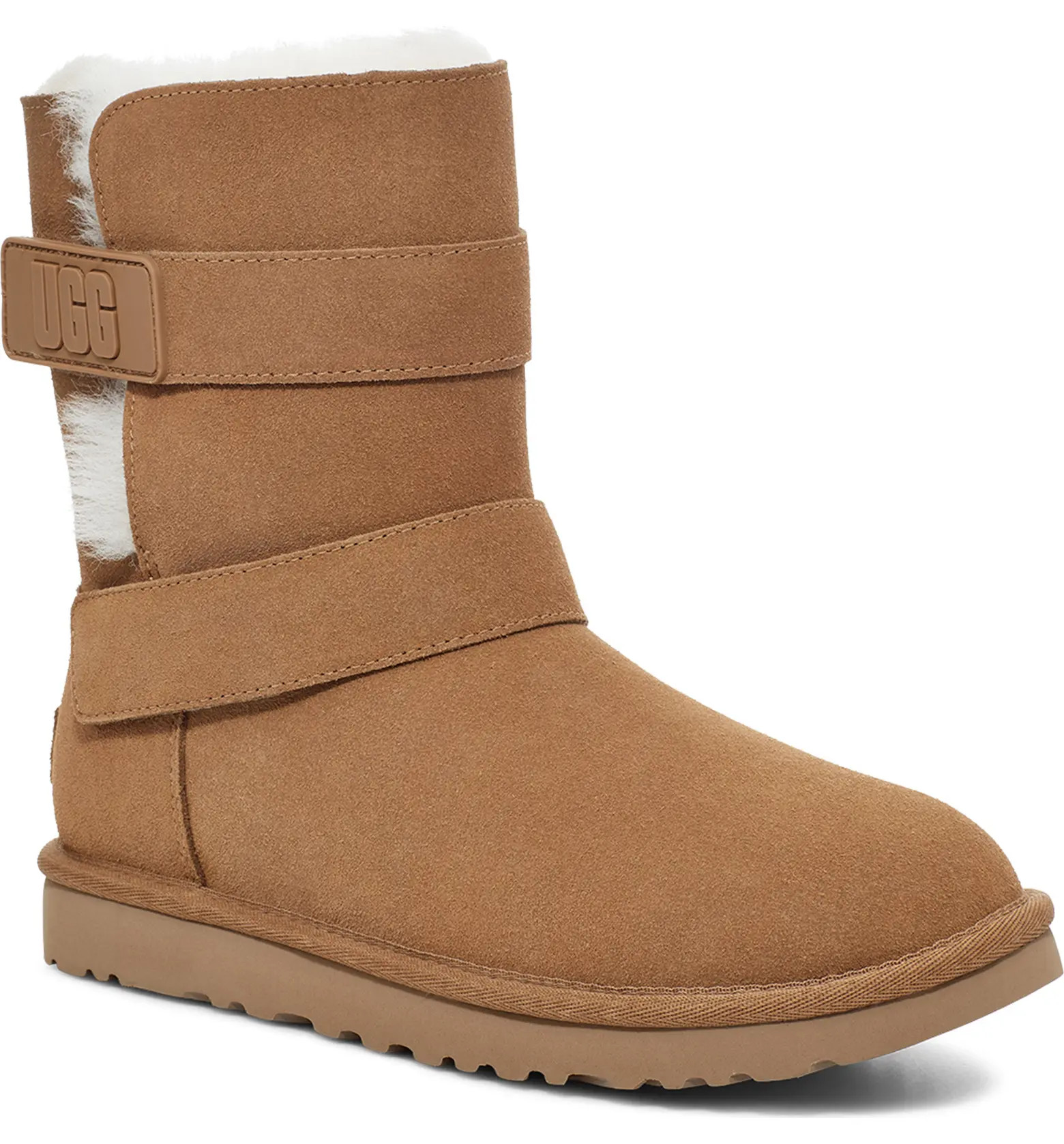 UGG® Bailey Graphic Logo Strap Boot | Nordstrom | Nordstrom