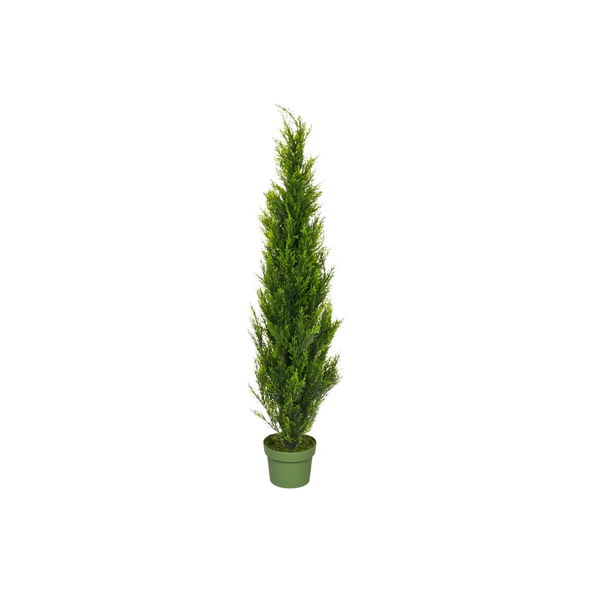 Faux 46" Cedar Tree in Green Nursery Pot | Wayfair North America