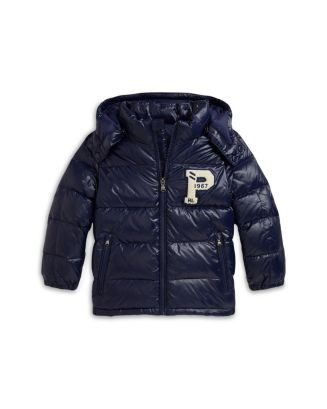 Boys' Glossed Hooded Down Jacket - Little Kid | Bloomingdale's (US)