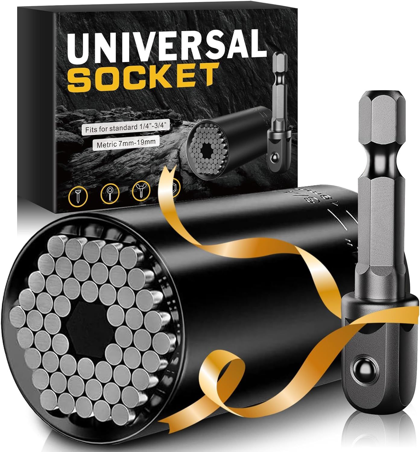 Super Universal Socket Tools Gifts for Men - Stocking Stuffers for Him Adults, Christmas/Birthday... | Amazon (US)