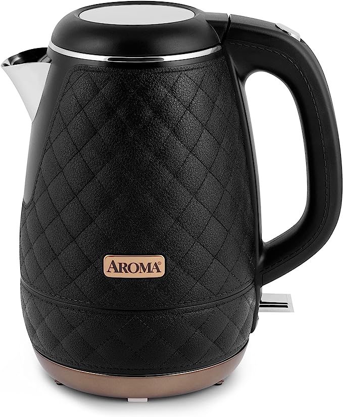Aroma Professional AWK-3000B Surgical Grade 316 Stainless Steel Electric Water Kettle 1.2L Black | Amazon (US)