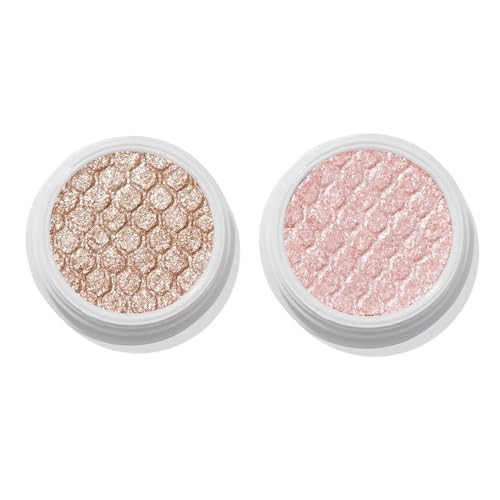 Colourpop Super Shock Shadow Bundle - High-Pigment, Crème-Powder Eye Makeup - Single Glitter Eyeshadow with Minimal Fallout and Unique Bouncy Texture - Ritz, Frog (Pack of 2, 0.07 oz each) | Amazon (US)
