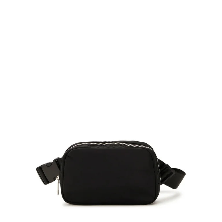 No Boundaries Juniors’ Fanny Pack, Black - Walmart.com | Walmart (US)