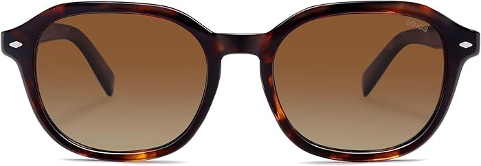 SOJOS Trendy Square Polarized Sunglasses for Women Men, Retro Vintage UV Protection Womens Mens S... | Amazon (US)