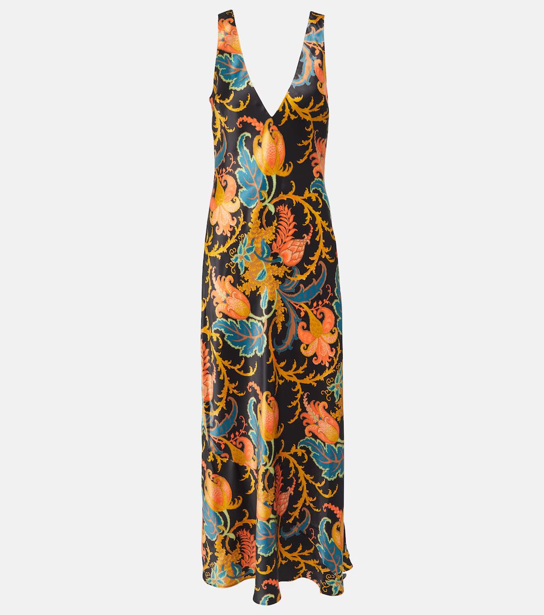 Artiste printed silk maxi dress | Mytheresa (US/CA)