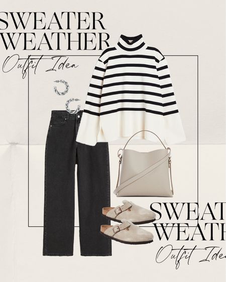 Sweater weather outfit idea for transitioning from summer to fall

Fall, sweater weather, striped sweater, Birkenstock, jeans, fall outfit 

#LTKunder50 #LTKstyletip #LTKunder100