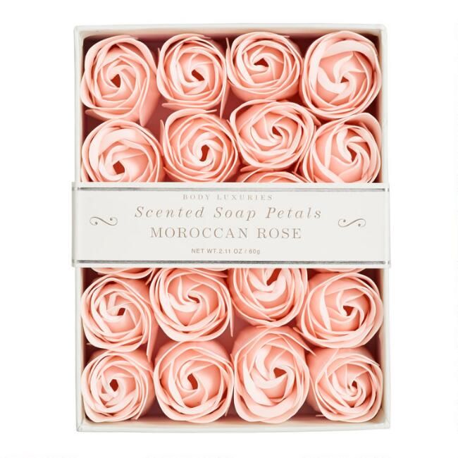 Moroccan Rose Soap Petals 20 Piece | World Market