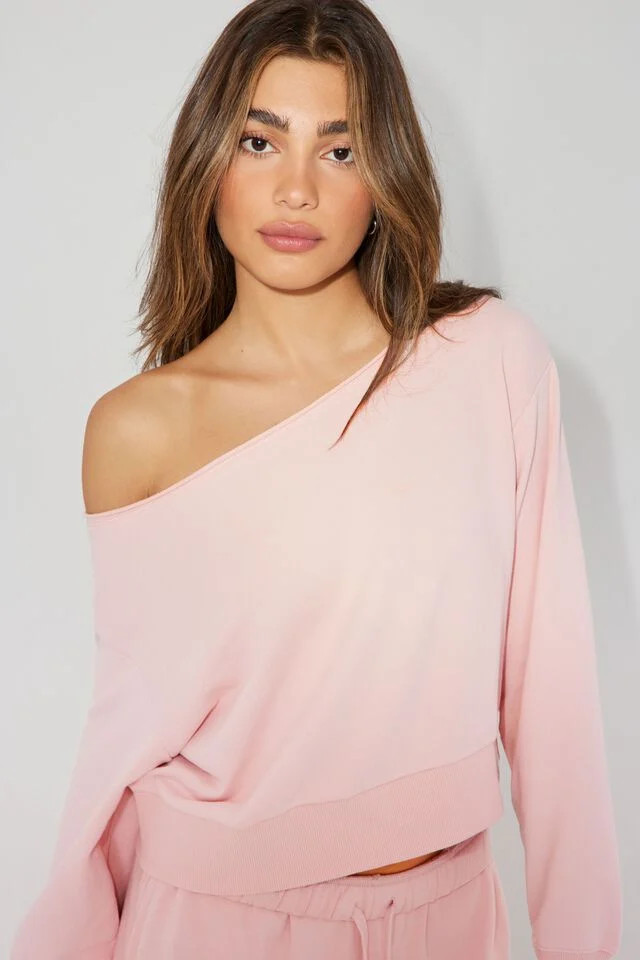Off Shoulder Sweatshirt | Garage Clothing