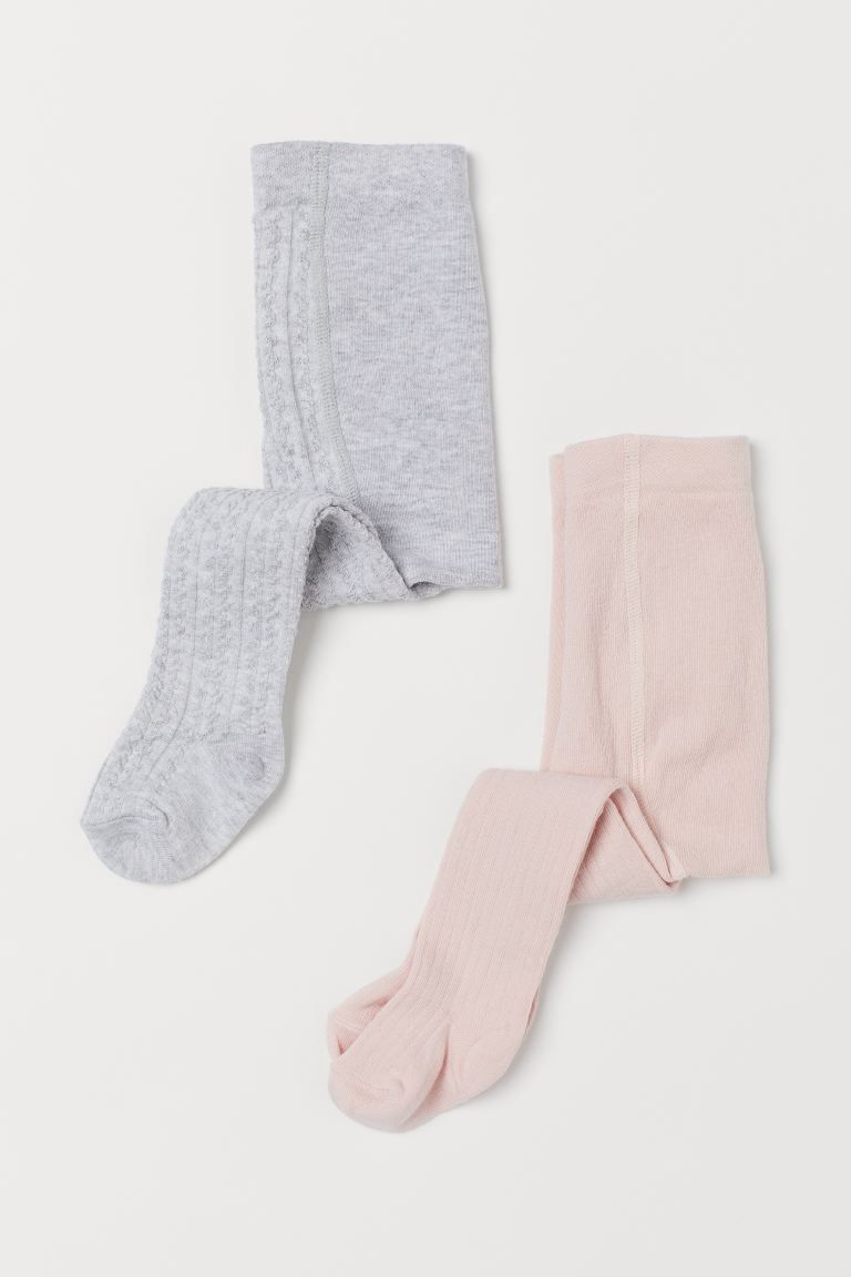 2-pack Fine-knit Tights | H&M (US + CA)