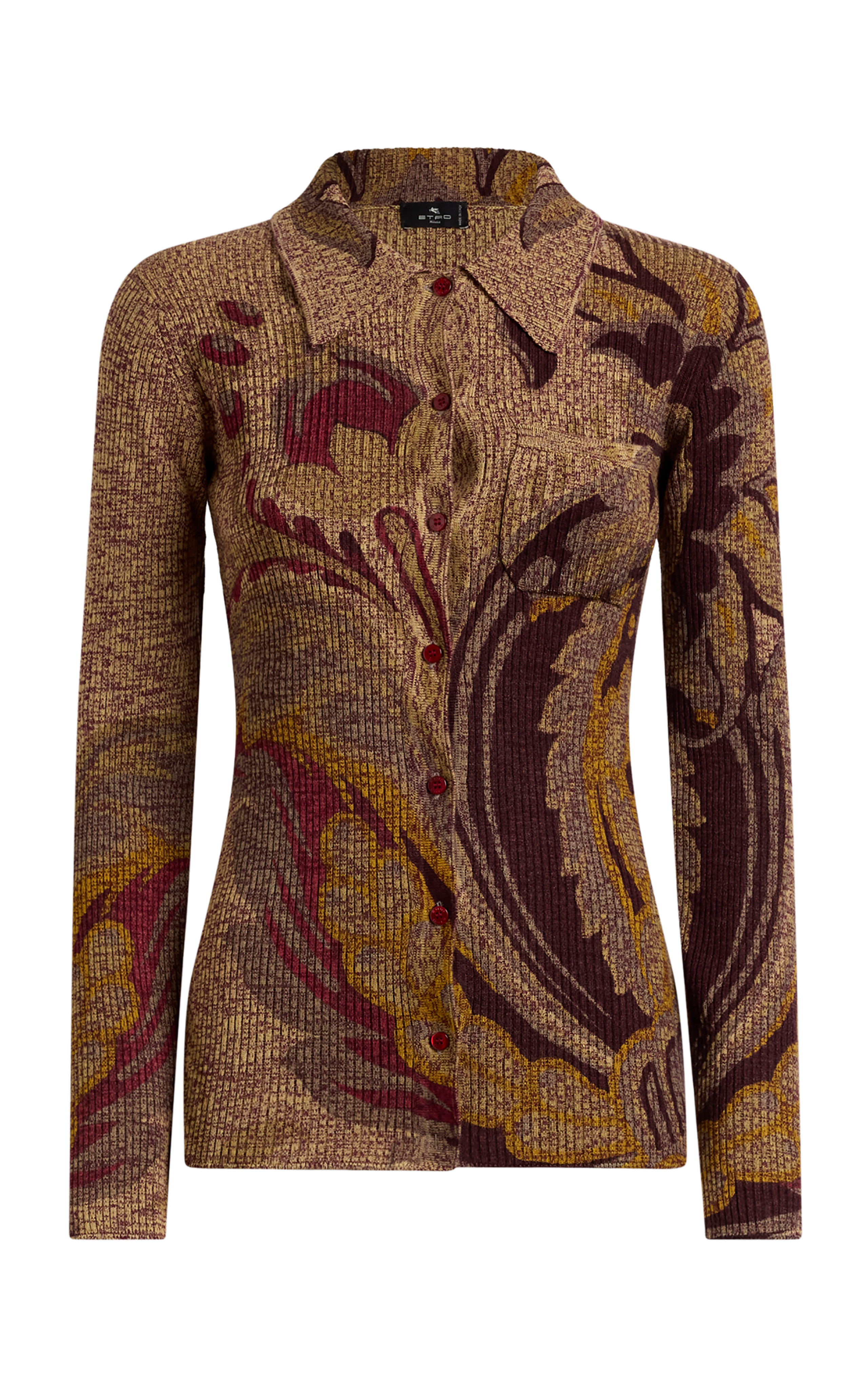 Paisley-Jacquard Wool Cardigan | Moda Operandi (Global)