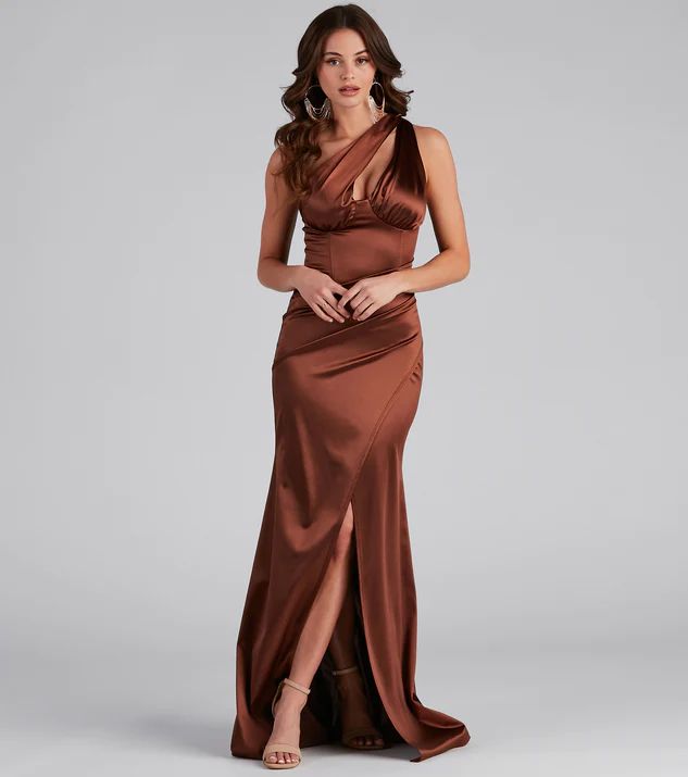 Brenda One-Shoulder Formal Dress | Windsor Stores