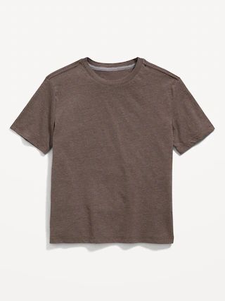 Softest Short-Sleeve Solid T-Shirt for Boys | Old Navy (US)